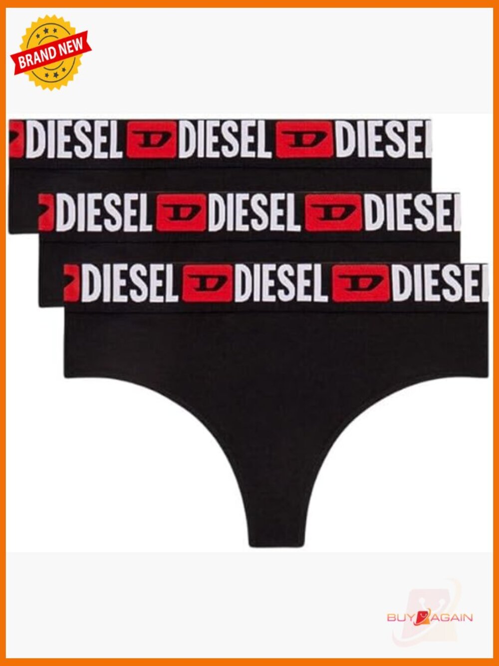 Cotton Low Rise G-String Panties 3 Pack